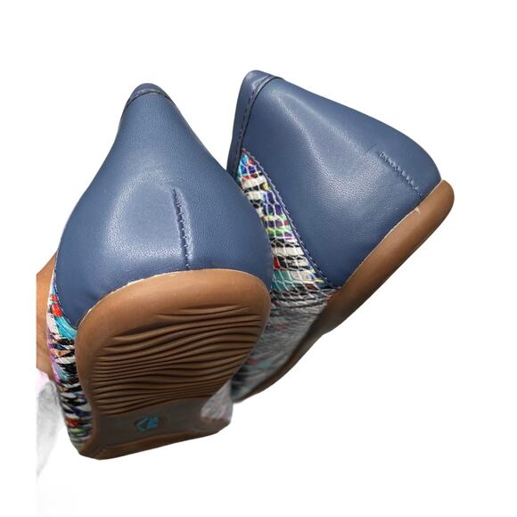 Softwalk  multicolored ballet flats - Picture 3 of 6